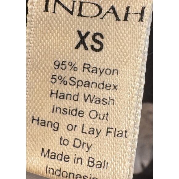 INDAH Tribal Print Maxi Dress Women’s Size XS Strapless Slits Vacation Boho Sexy - Picture 9 of 12